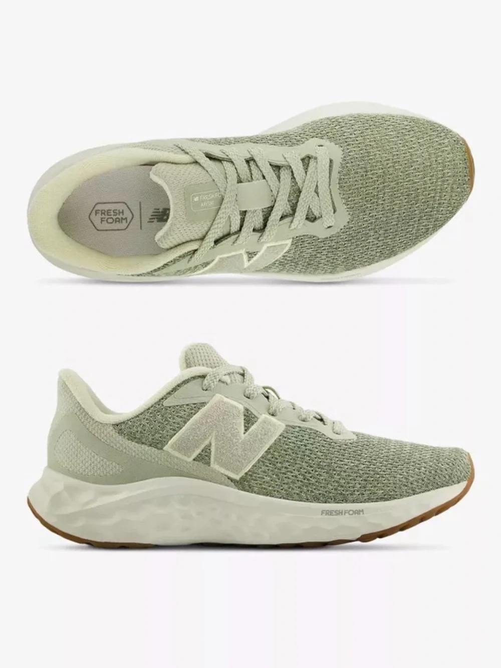 New Balance Fresh Foam Arishi V4 Sneakers Olive Green Women’s 8.5/ Men’s 7